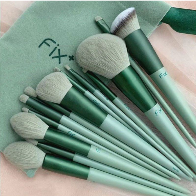 Bộ Cọ Trang Điểm Cá Nhân Fix+ 13 Món Siêu Hot
