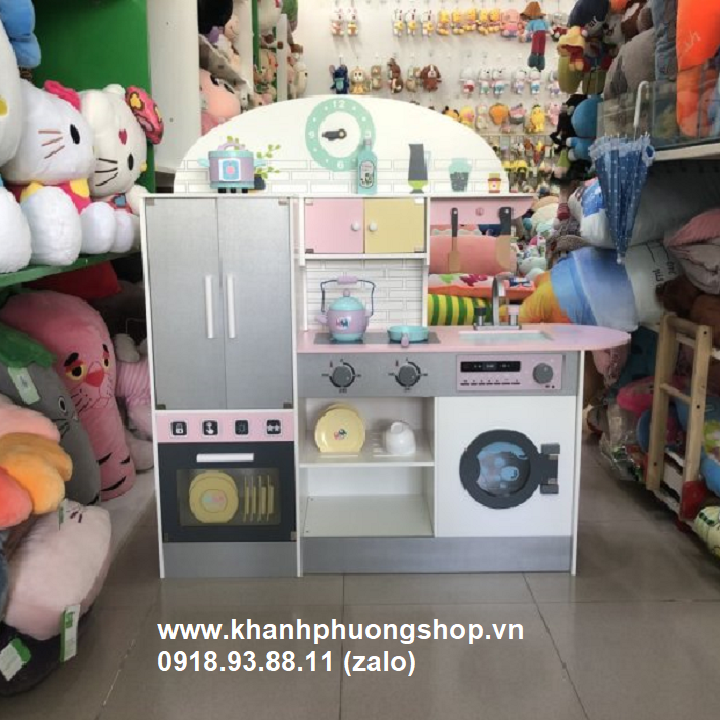 [HCM]kệ bếp gỗ - kệ kếp gỗ cho bé