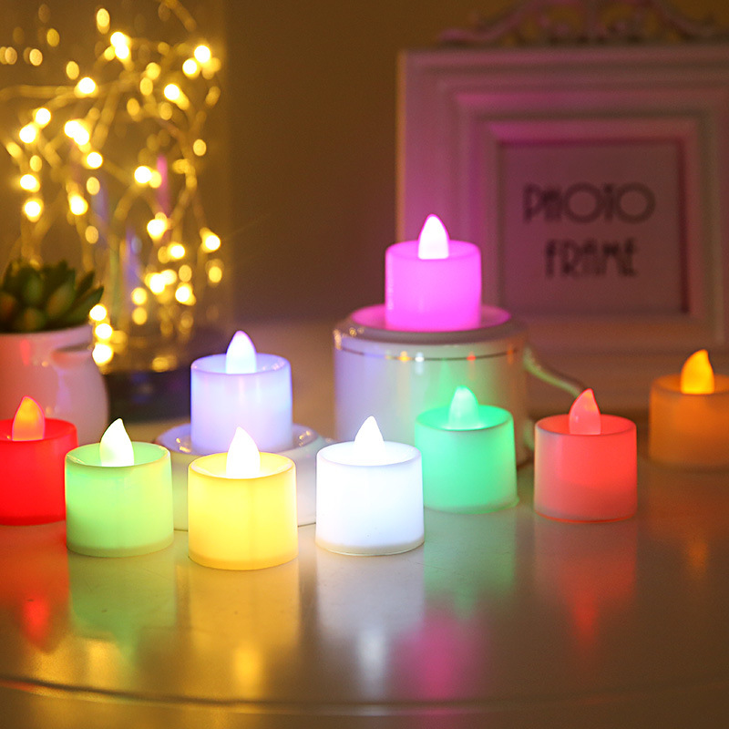 Nến điện tử mini,Nến tealight-nến sinh nhật,Nến điện tử kèm sẵn pin Huydecor ,
