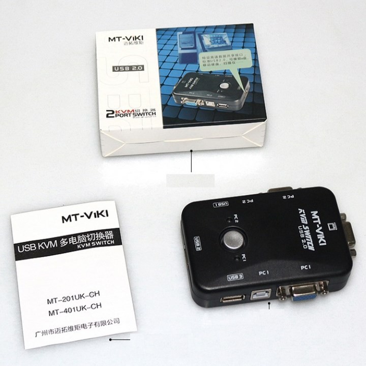 USB KVM Switches 2 ports MT- VIKI chất lượng cao