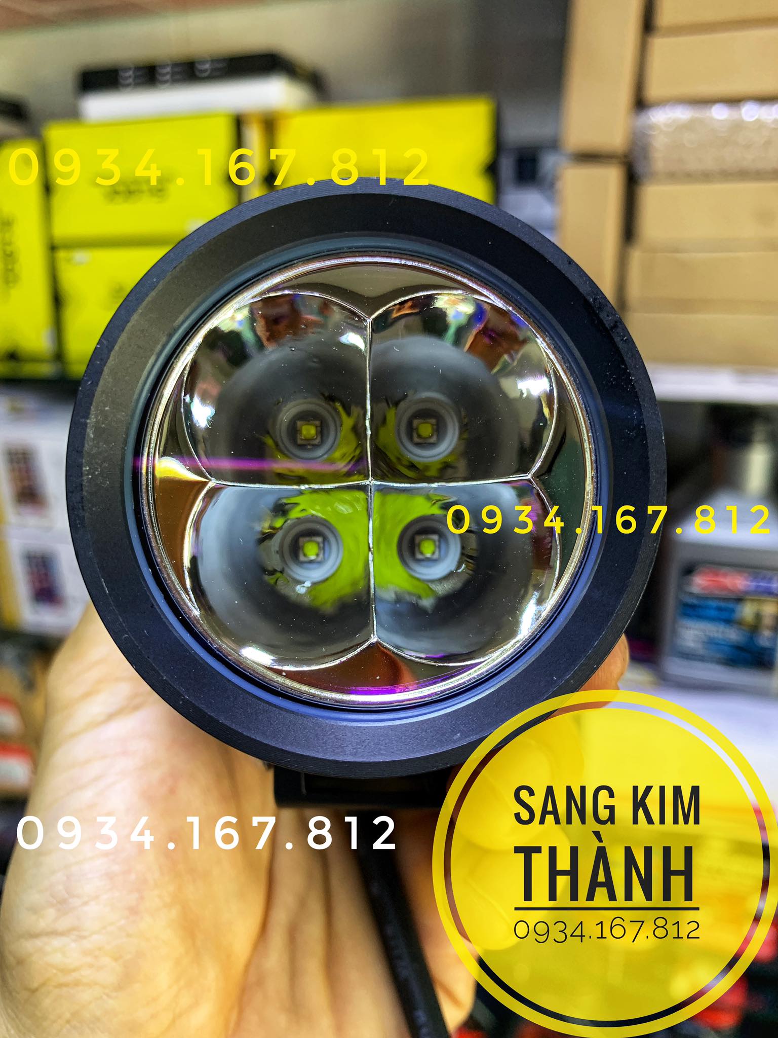 [HCM]Đèn Trợ Sáng L4X Chip Cree Sst20 Loại 1