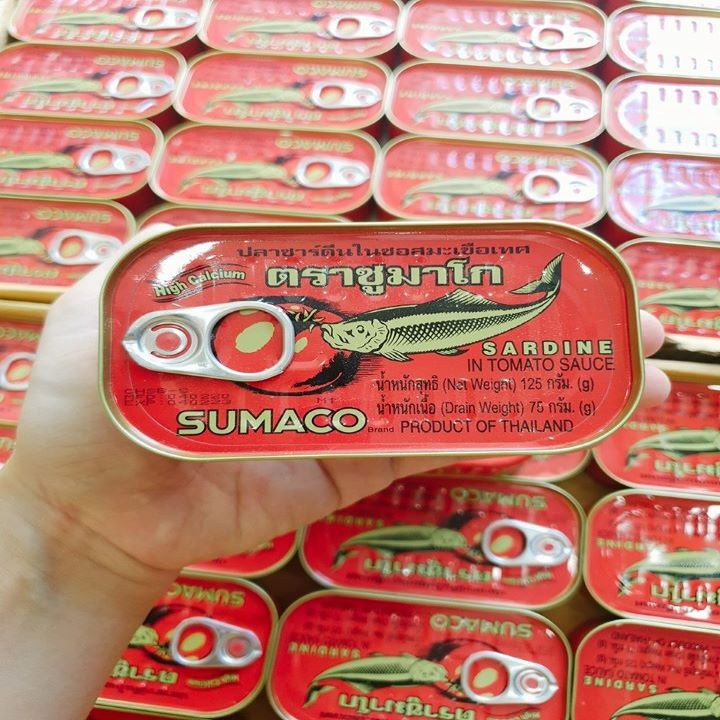 5 HỘP CÁ MÒI SUMACO SỐT CÀ THÁI LAN