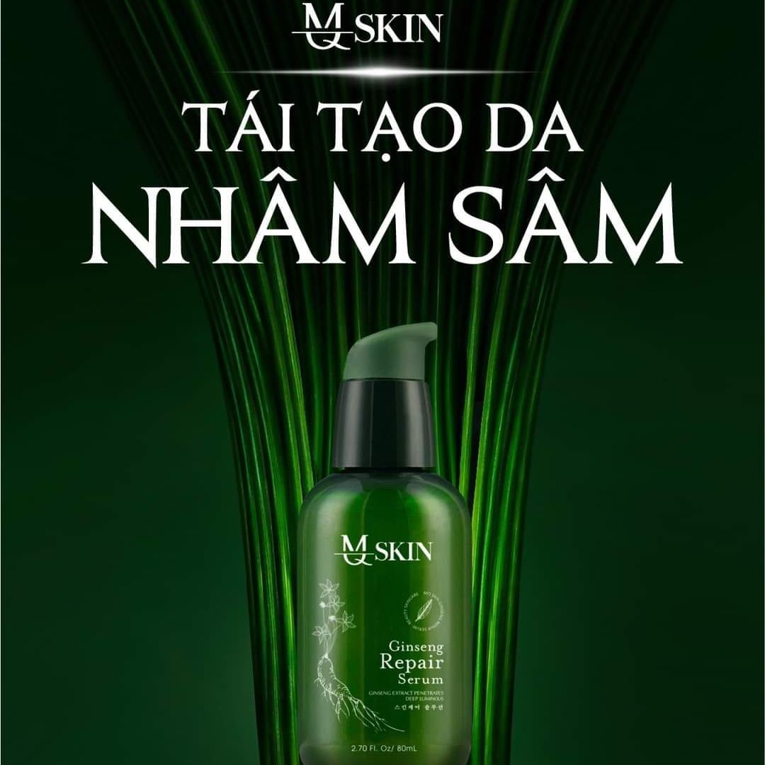 SERUM TÁI TẠO DA NHÂN SÂM MQ SKIN [ xóa mụn nám tàn nhang sẹo rổ ] (80ml)