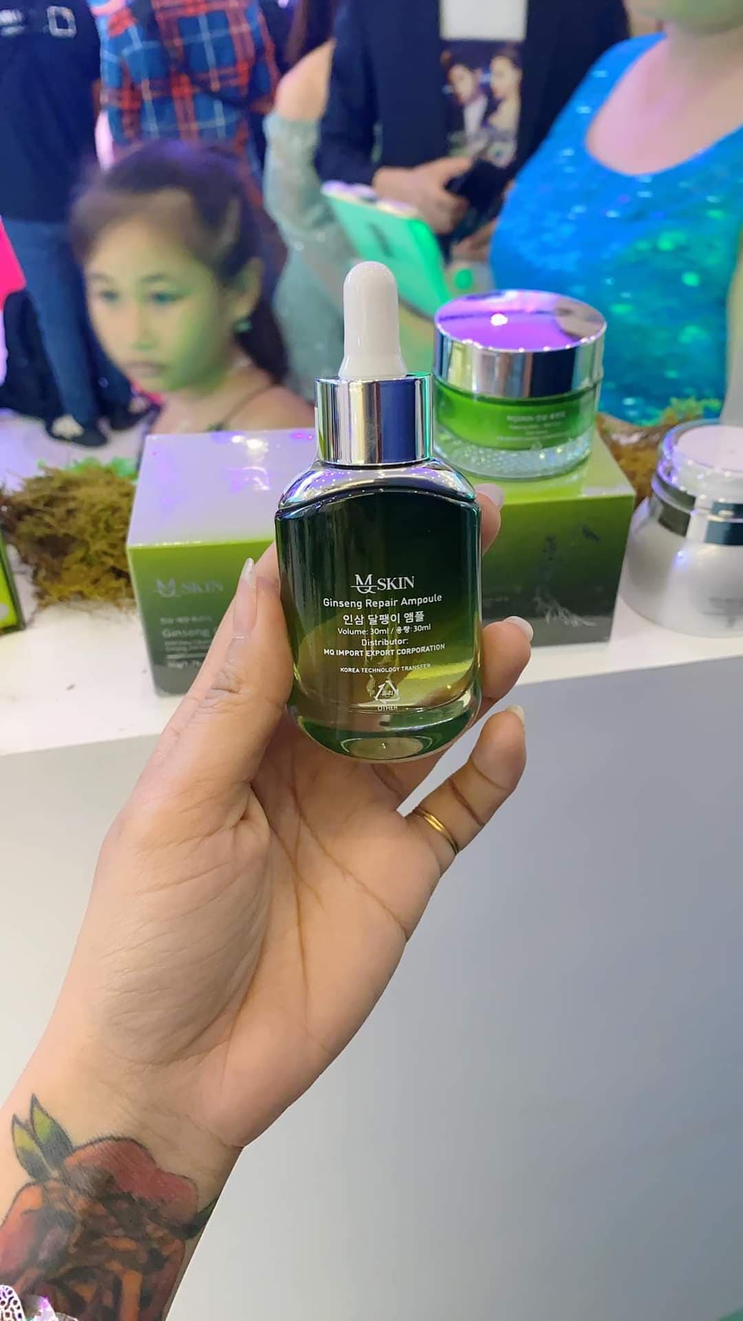 Serum Căng Bóng Da Nhân Sâm MQ Skin