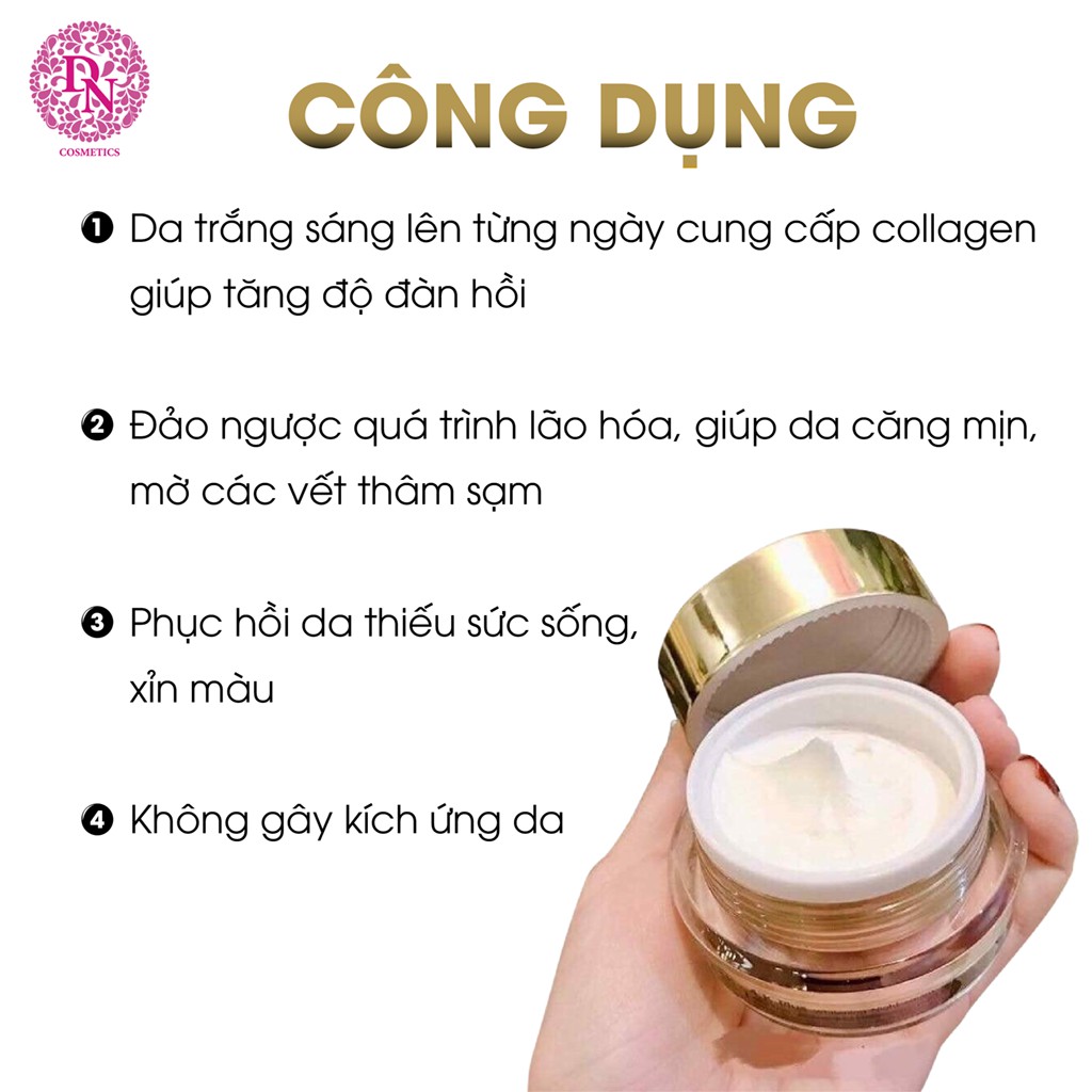 Kem Dưỡng Trắng Da 4K Plus Whitenning White Cream