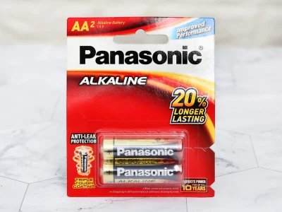 [HCM]Combo 2 Vỉ 2 vi&ecircn Pin tiểu AA Panasonic Pana Alkaline LR6T/2B-V