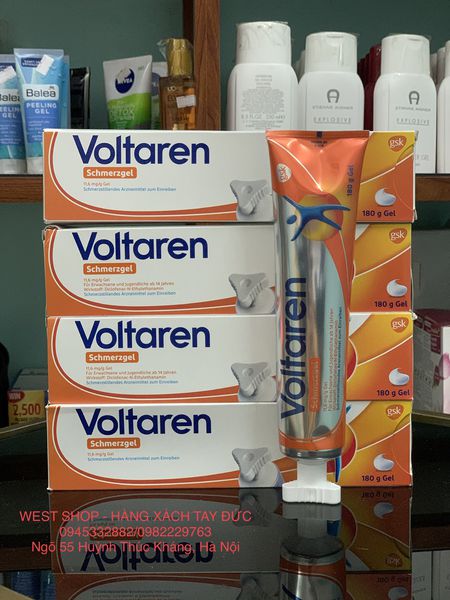GEL XOA BÓP GIẢM ĐAU VOLTAREN 150g