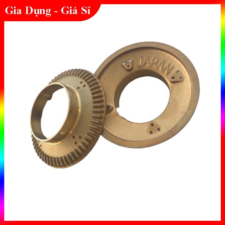 Combo 2 Sen đồng / Mâm đồng chia lửa bếp gas dương thông dụng
