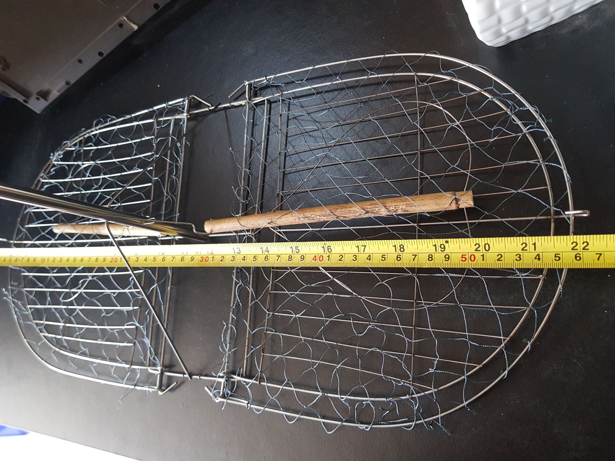 Bẫy chim chào mào, mi, khướu inox 2 lụp