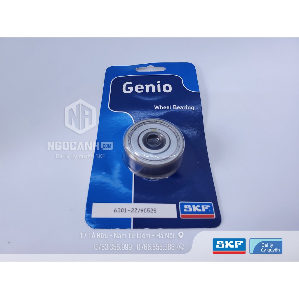 Bạc đạn xe máy skf genio 6301-2z/vc525