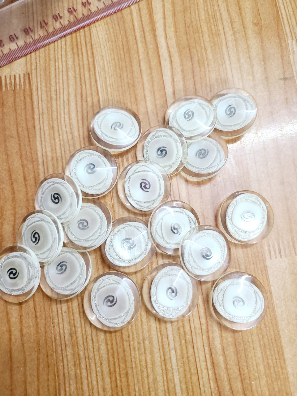 Nút lên vest bảng 3cm * giá của 1 bộ 2 nút