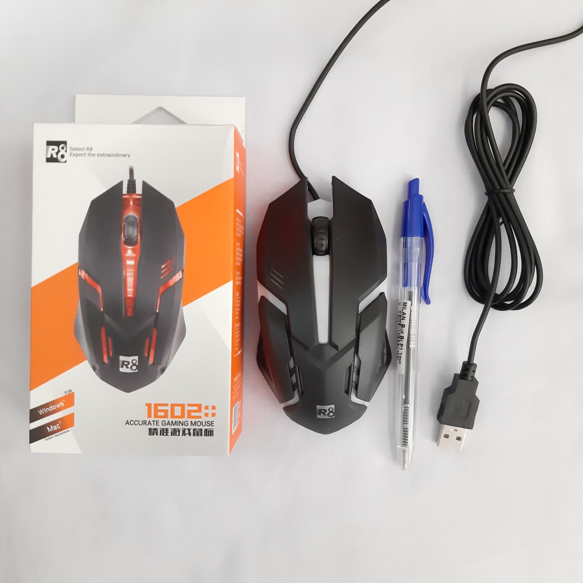 chuột(mouse) lớn có dây cổng USB. chuột vi tính, laptop.