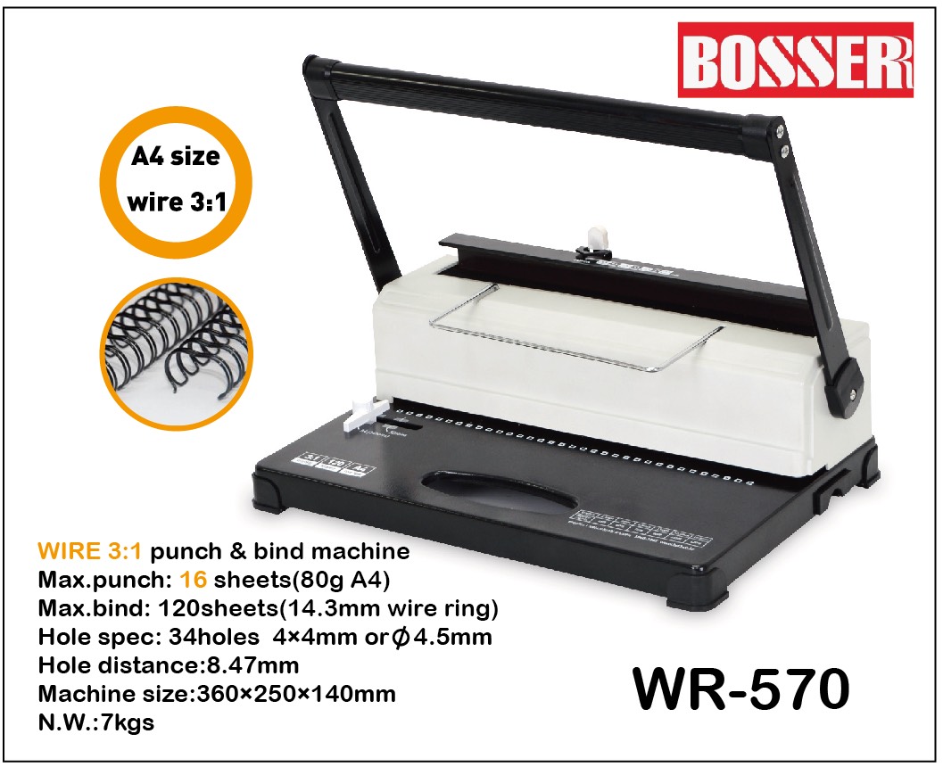 Máy đóng sách BOSSER WR-570