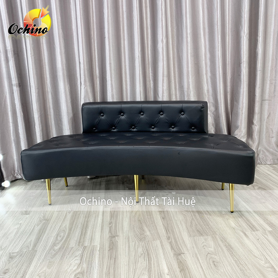 (FREESHIP) Ghế Sofa Nguyệt Để Phòng Khách Bọc Da Cao Cấp 1m4 (Hàng Sẵn)
