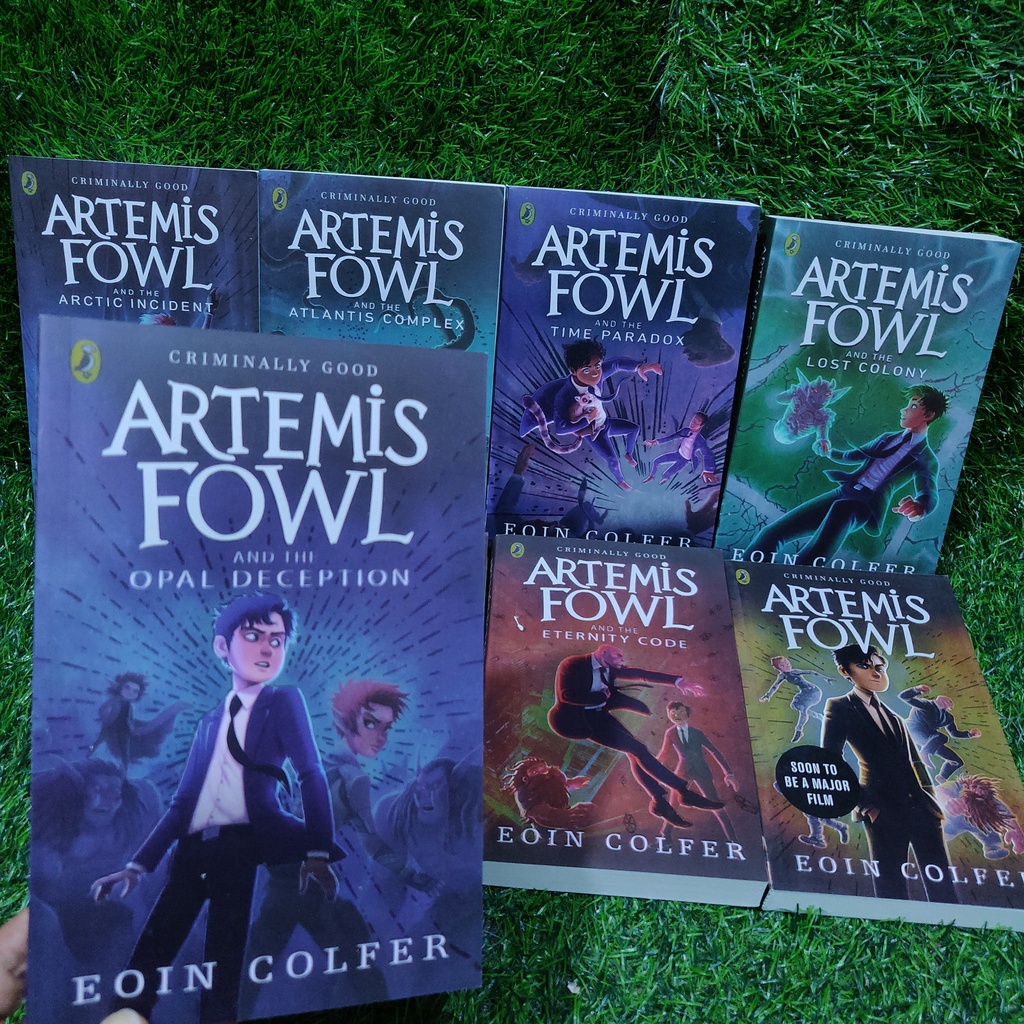Original - Bộ - Full 8c - Artemis Fowl - Hot! (Đồ chơi)