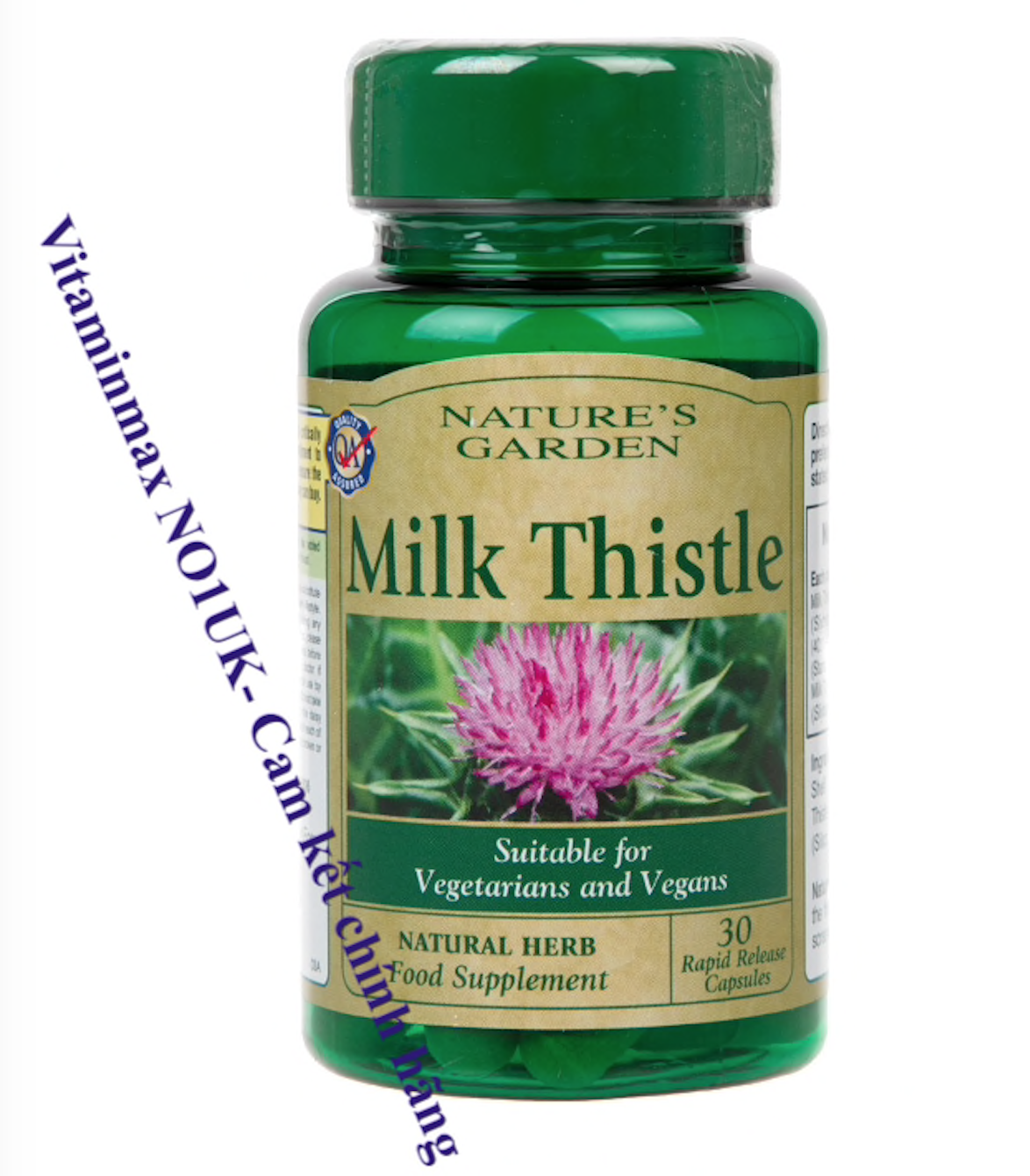 Viên thải độc gan - Natures Garden Milk Thistle