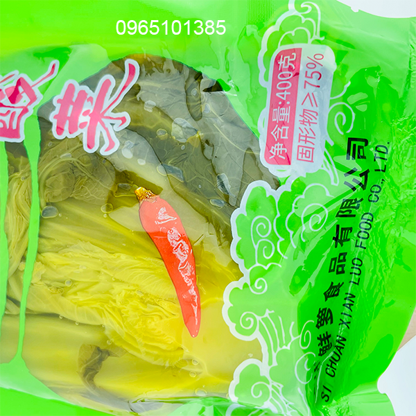 Dưa Cải Chua Nguyên Cây 400g