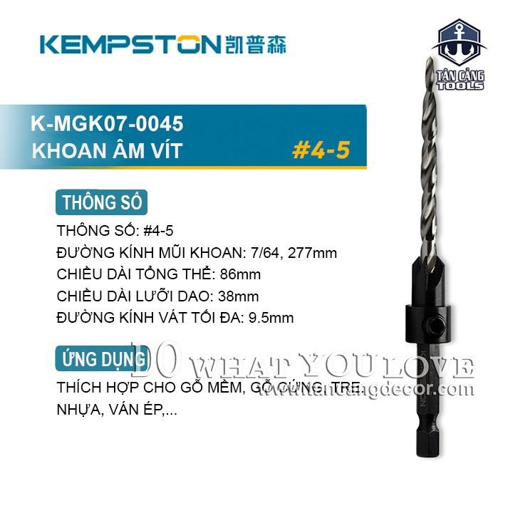 Khoan Mồi Âm Vít Kempston 2.77 x 9.5mm
