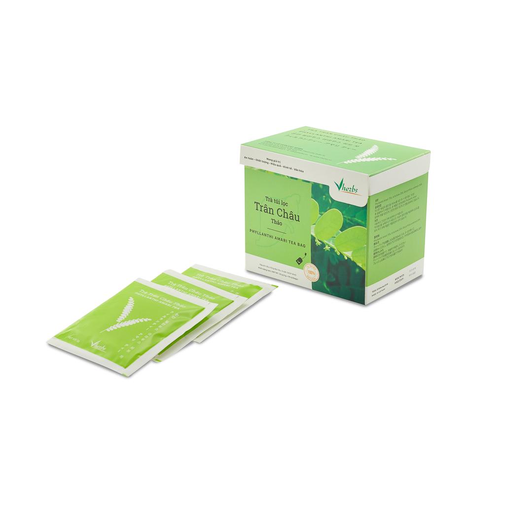 [HCM]TRÀ TRÂN CHÂU THẢO Vherbs (2g x 16 Túi)