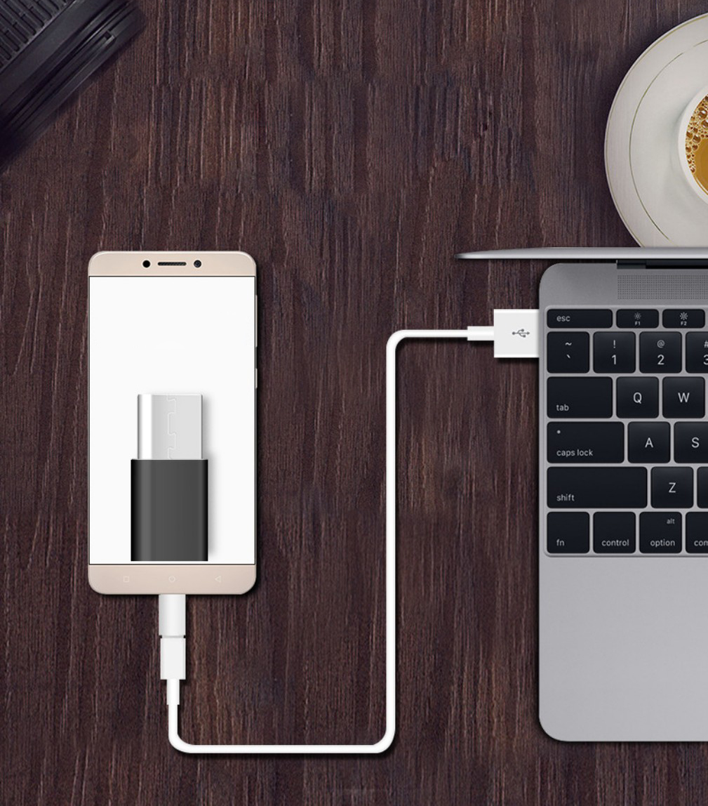 (LOẠI OTG) Đầu Chuyển Đổi Từ Cổng Micro USB 2.0 Cái Sang USB 3.1 Type C