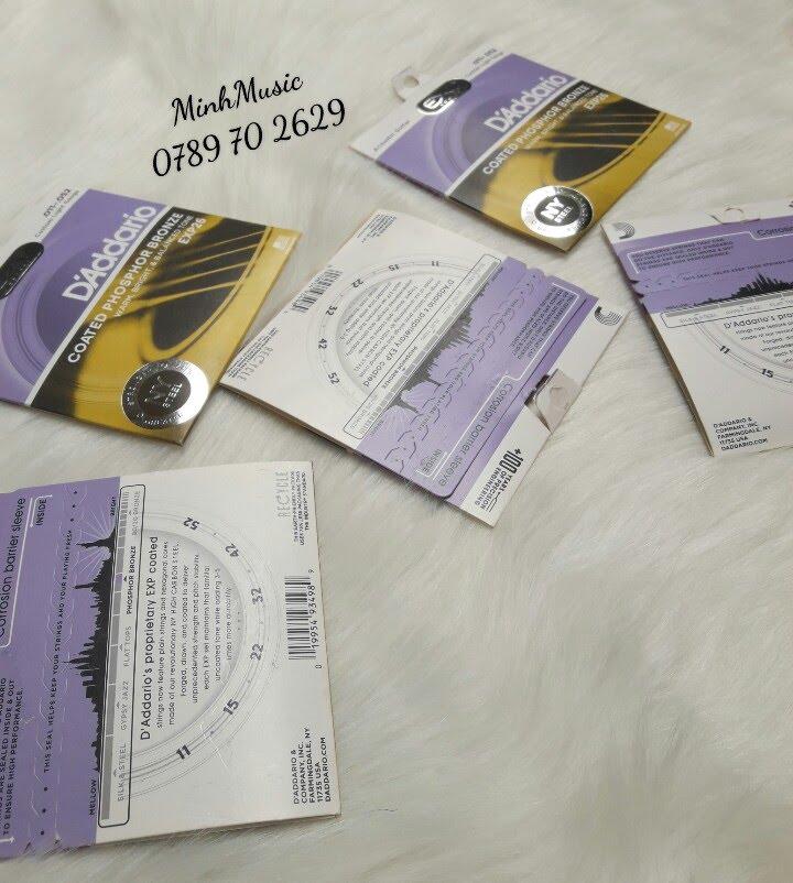 [HCM]Bộ 6 dây đàn guitar EXP 26 MMS hình thật