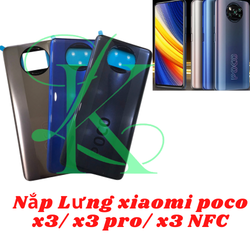 Back cover Xiaomi Poco X3/ Poco X3 Pro/ X3 NFC