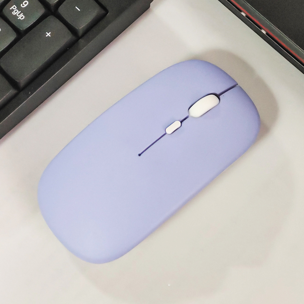 Chuột Bluetooth Không Dây Siêu Mỏng Không Gây Tiếng Ồn 800-1600dpi Cho Laptop, Máy Tính, Máy Tính Bảng, Điện Thoại