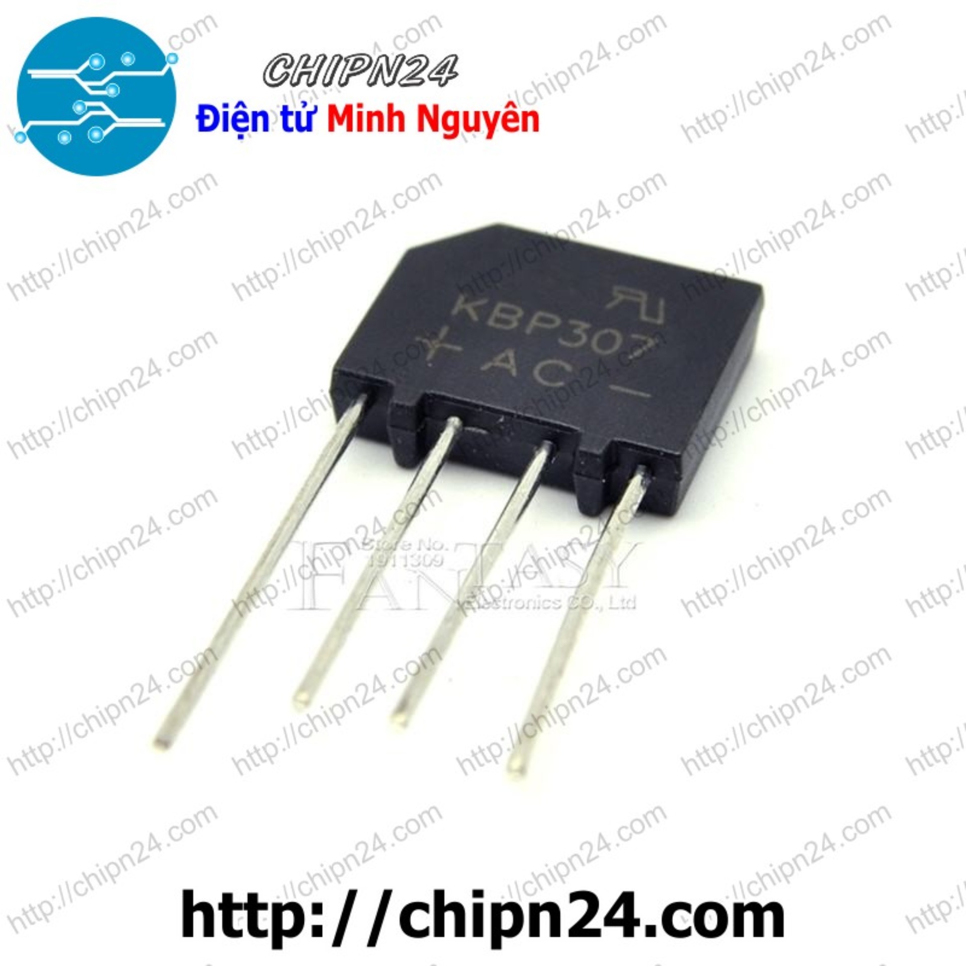 Cầu diode kbp307 3a 700v