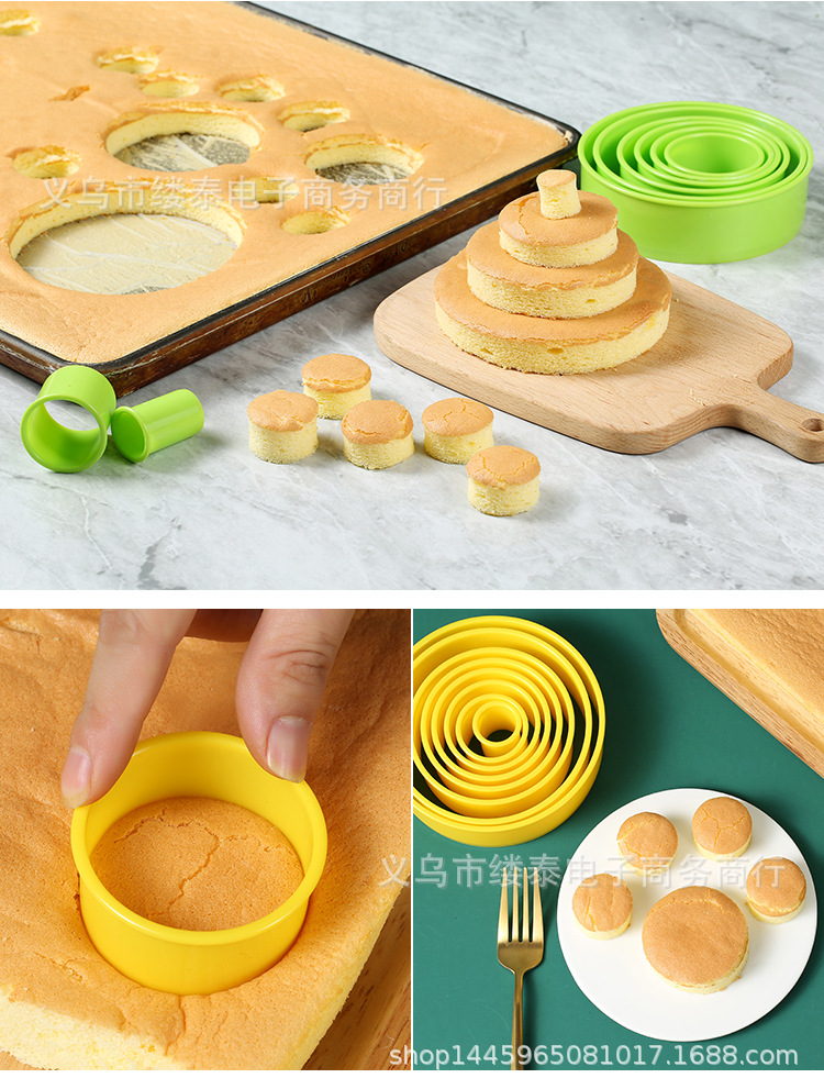 Bộ 8 cái khuôn cắt hình tròn