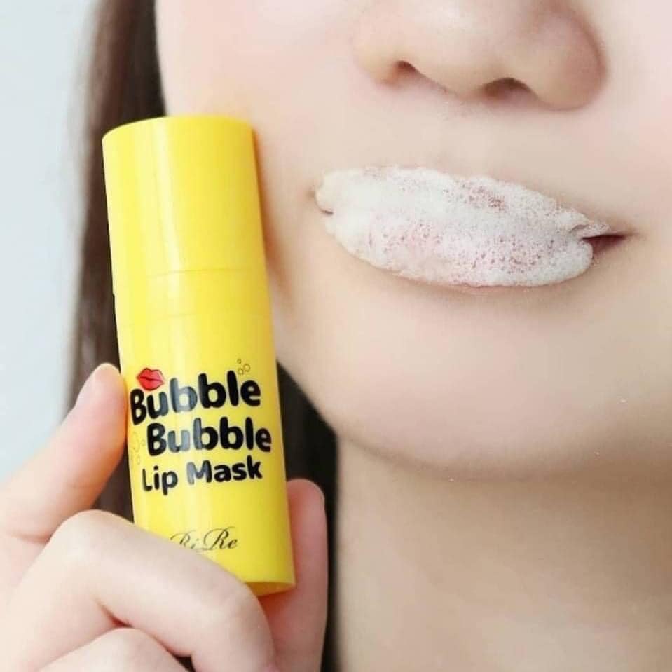 Mặt nạ sủi bọt cho môi bubble bubble lip mask rire - 10809