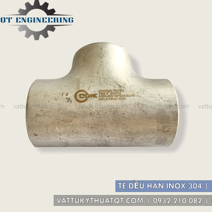 Tê Đều Hàn Inox 304 - SCH10 | VATTUKYTHUATQT.COM