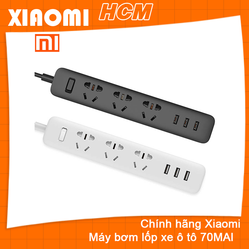 Ổ điện Xiaomi Mi Power Strip vỏ nhựa bên ngoài nhựa cao cấp chịu nhiệt cao