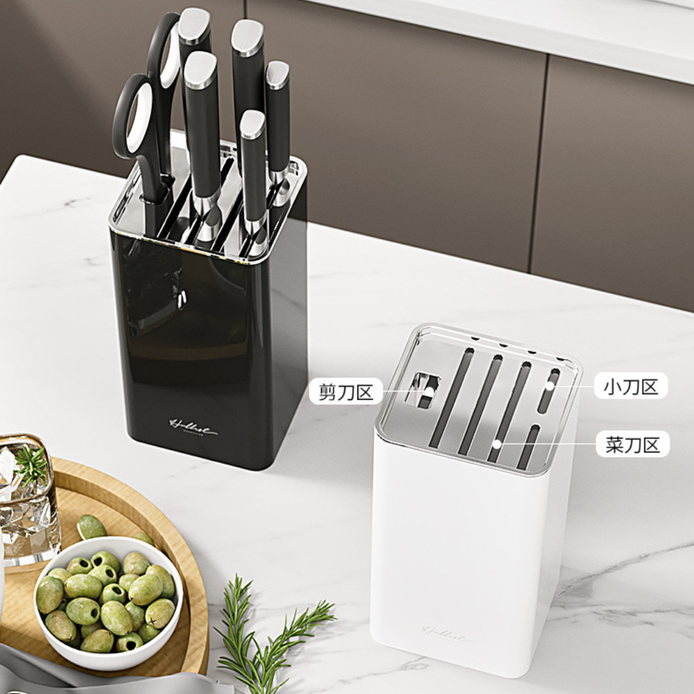 Kệ Cài Dao Kéo Thông Minh, Giá Đựng Dao Kéo Decor Nhà Bếp