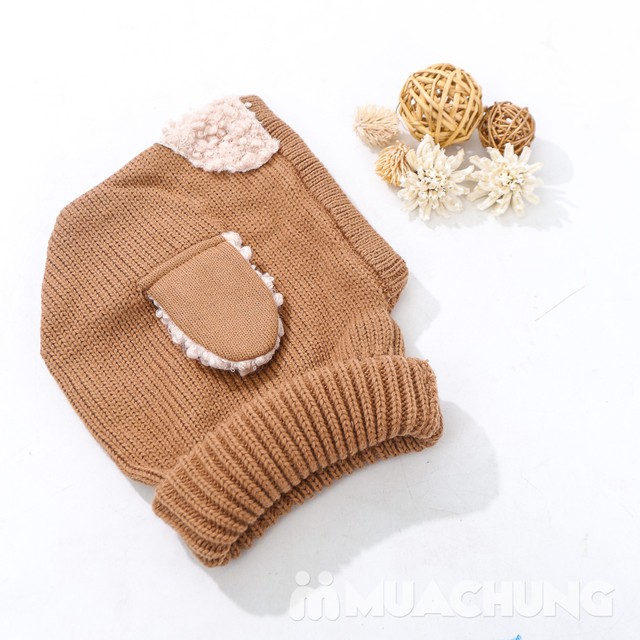 Mũ len tai cừu cho bé trai/ bé gái