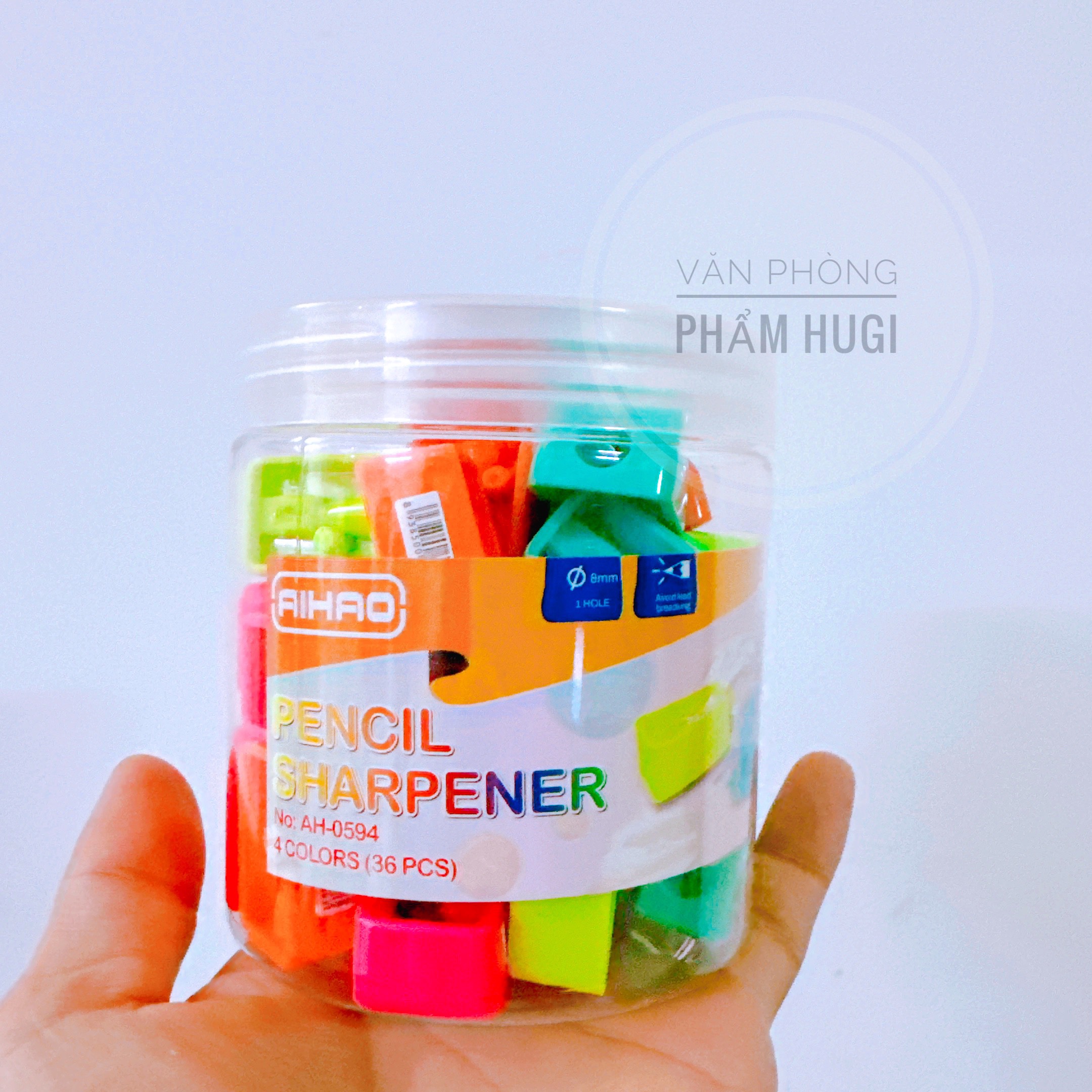 Combo 3 Gọt Bút Chì AH-0594 thiết kế đơn giản chắc chắn