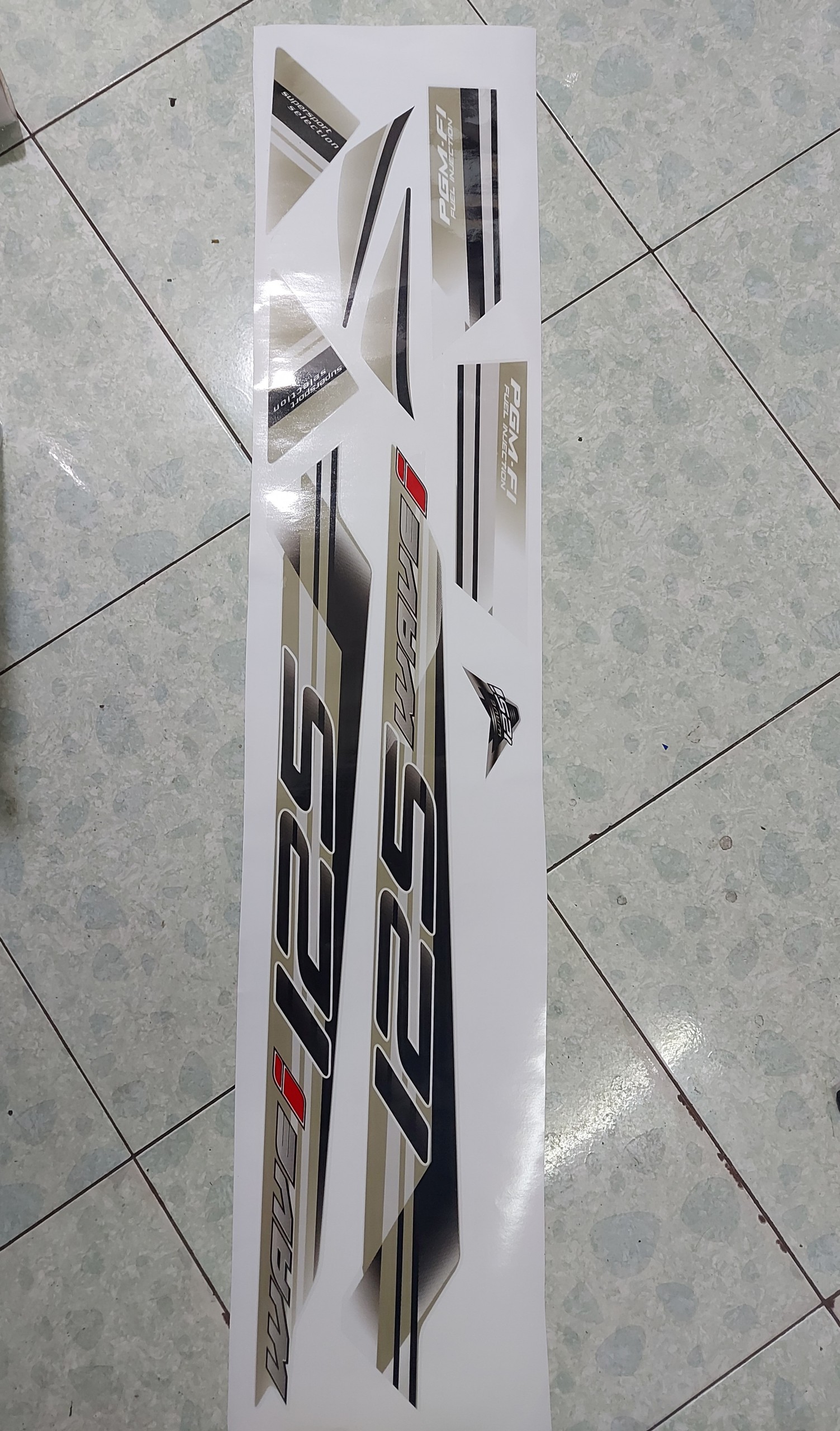 [HCM]Tem rời xe futureX 125 cao cấp