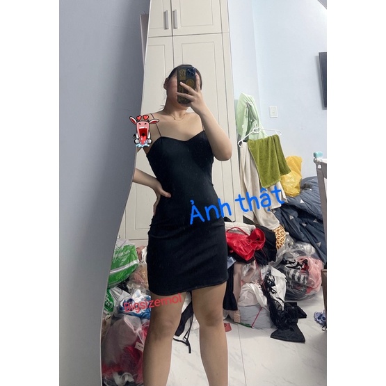 [ SIZE LỚN BIGSIZE 55Kg-100Kg ] ĐẦM BODY 2 DÂY BÚN MỚI