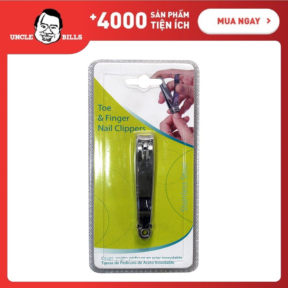 Kềm cắt móng chân Uncle Bills AG0011  (Bạc)