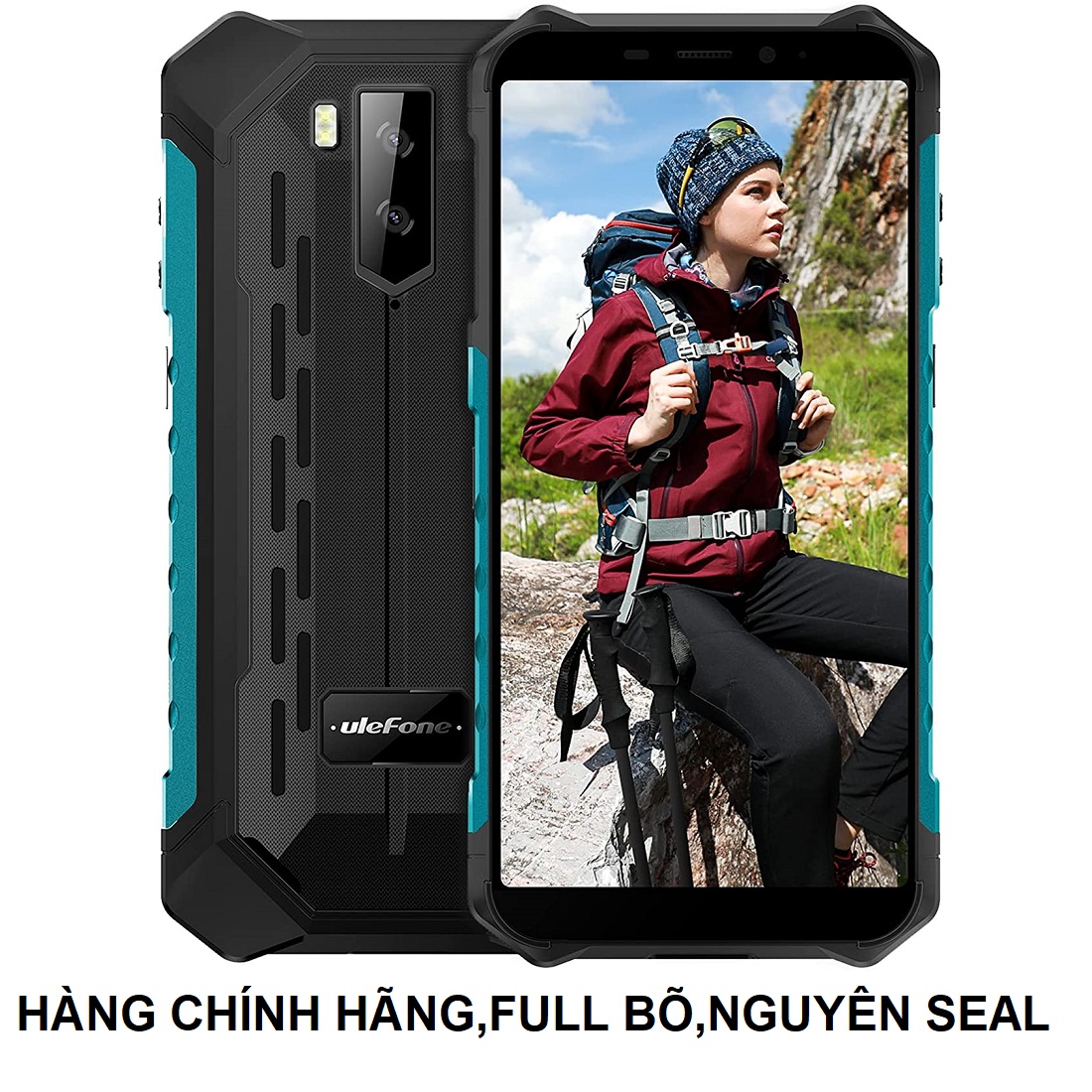 Điện thoại Ulefone Armor X9 pro(chống nước,chống sốc,chống va đập,Ram 4Gb,Rom 64 Gb,Androi 11)