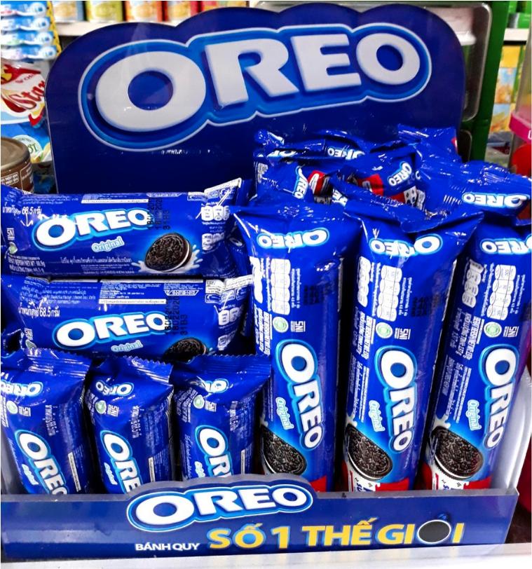 Bánh Quy Oreo Kem Vani Thỏi 66.5g