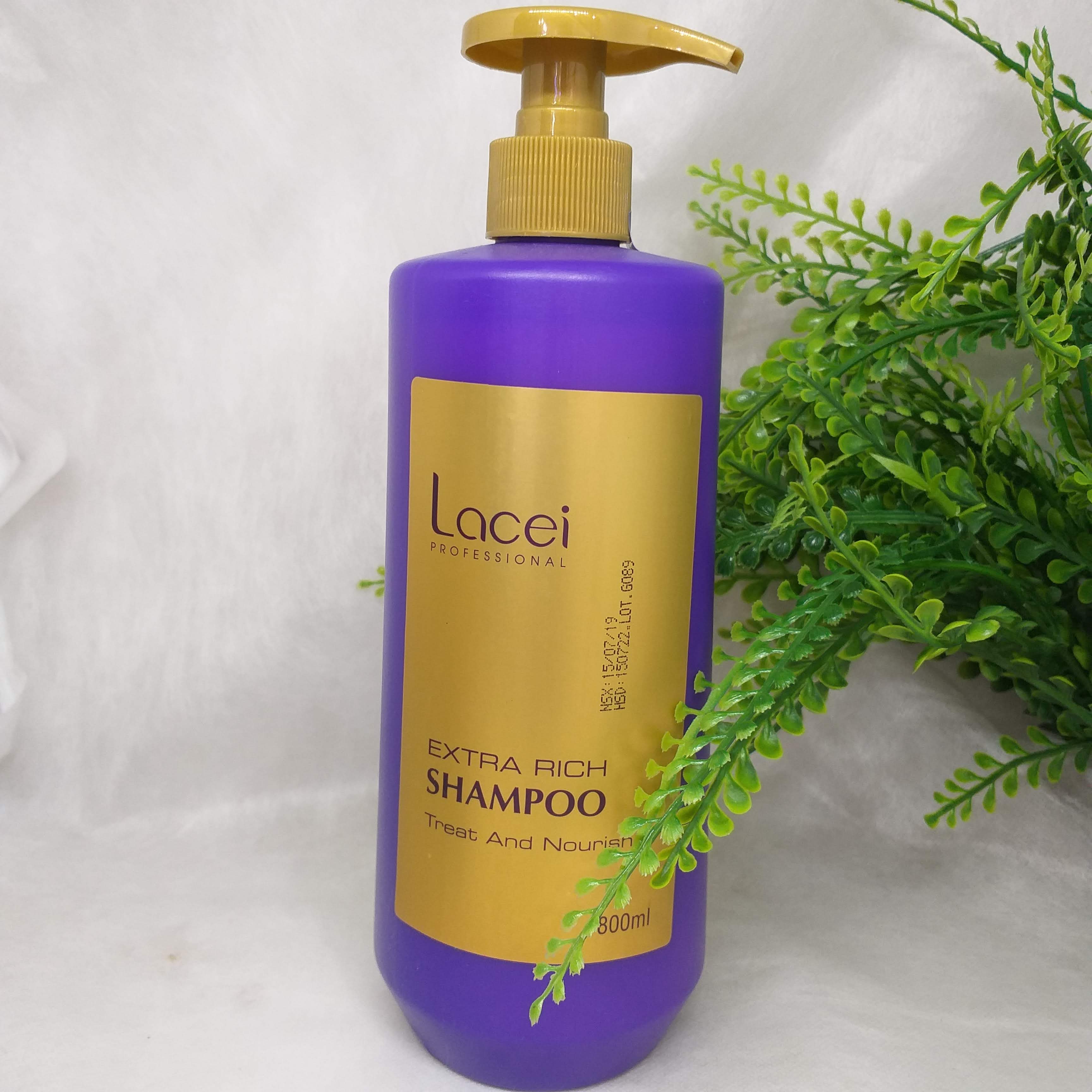[HCM]Dầu gội  phục hòi tóc Lacei tím 800ml