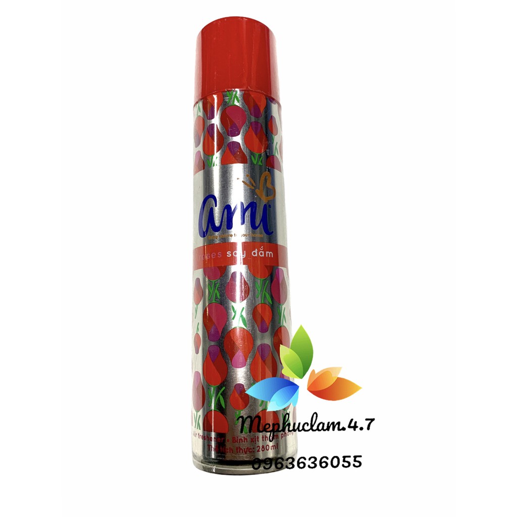 Xịt phòng Ami 280ml [ 6 Mùi Vị ]