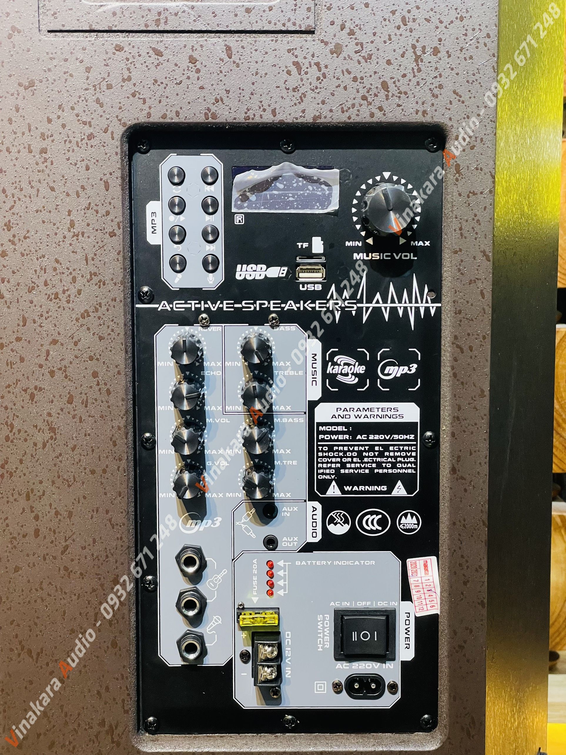 Loa kéo di động Malata M9041 (Bass 40cm)