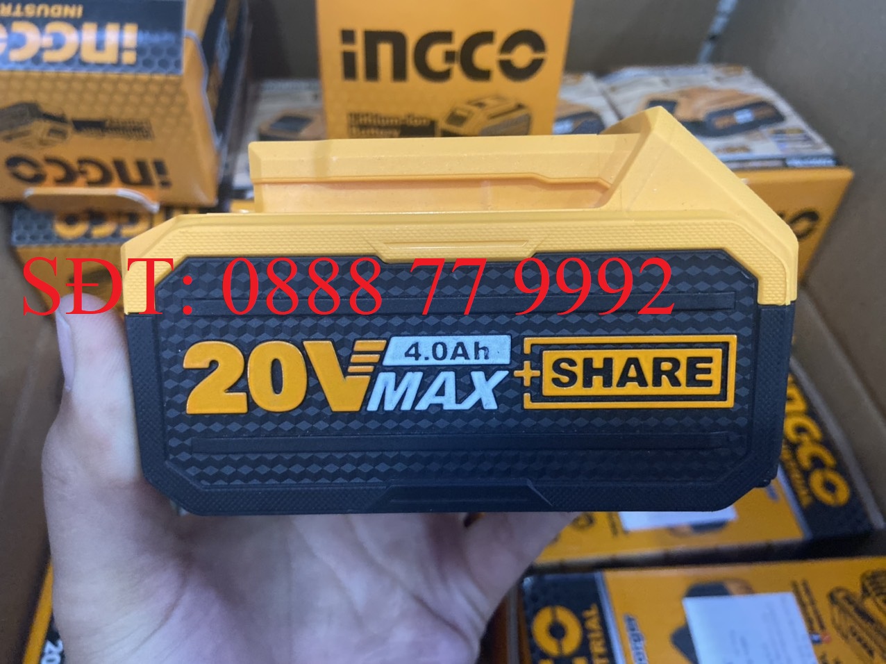 FBLI2002 Pin Lithium 20V 4.0Ah ingco