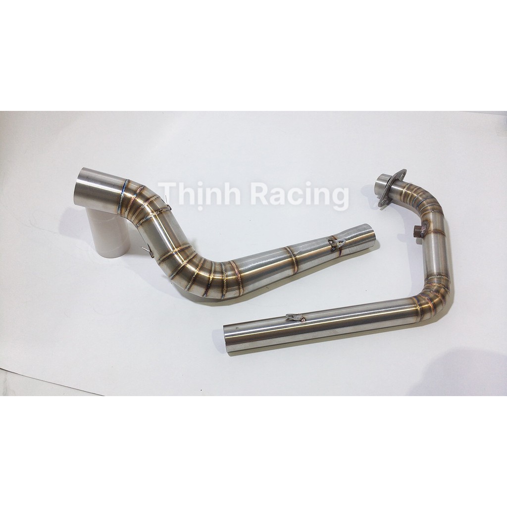 Cổ pô 2 khúc from nhổng cao size 34mm gắn Winner sonic Winner x from drag chuẩn inox 304