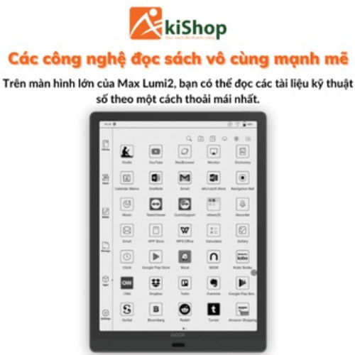 [Trả góp 0%] Máy đọc sách Onyx Boox Max Lumi 2
