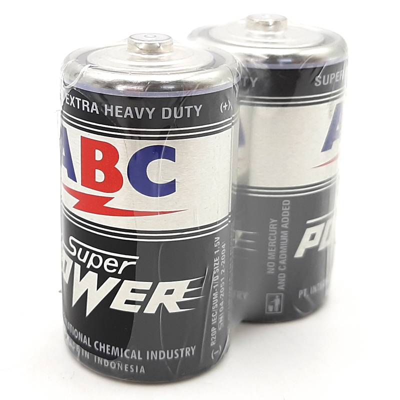 Vỉ 2 Pin ABC Super Power D SH-D2S
