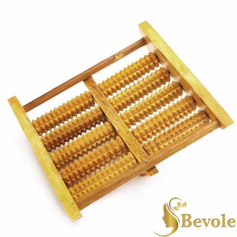 Bàn Mát Xa Chân Bằng Gỗ 5 Hàng MX05