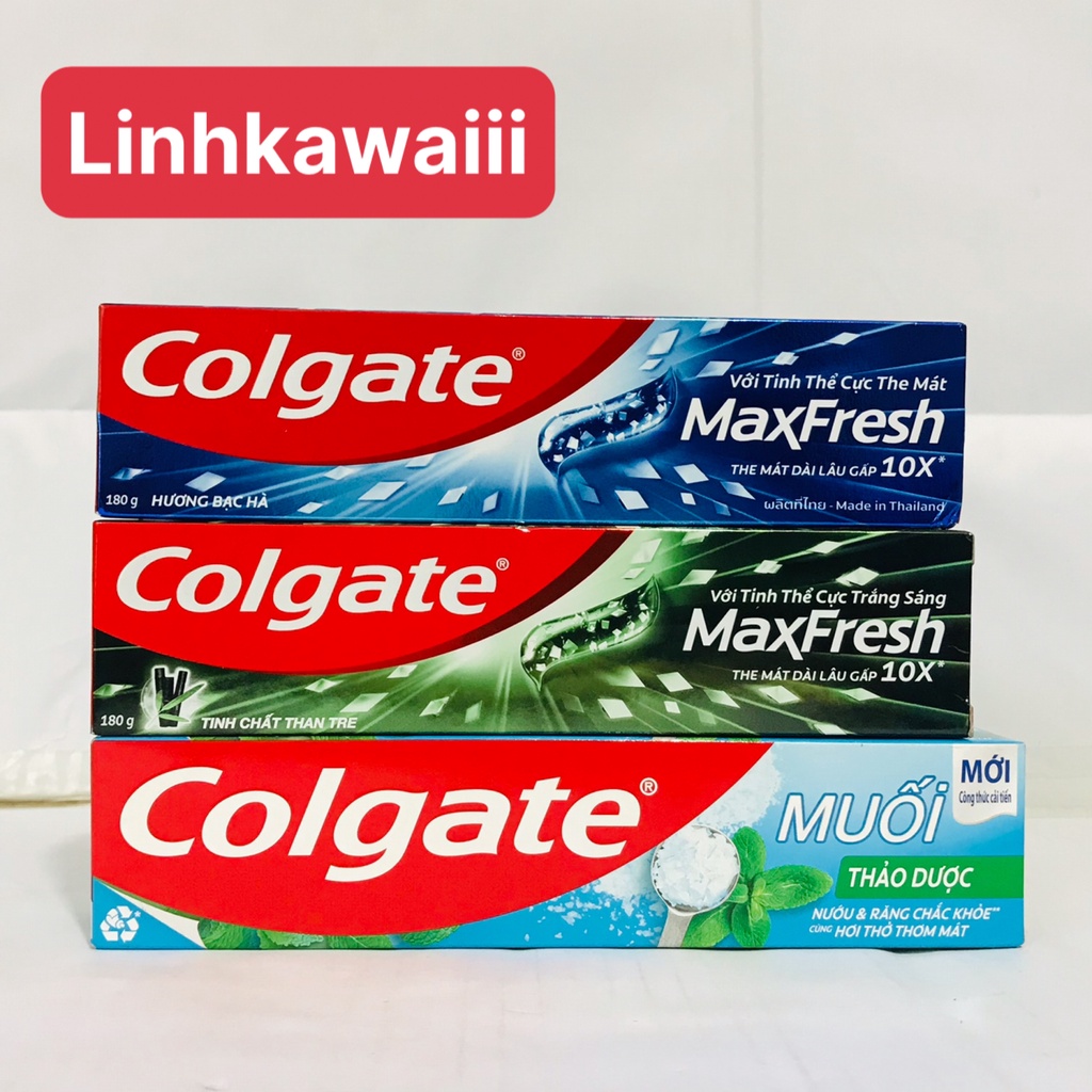 Kem đánh răng colgate Maxfresh 180gr-225gr Thái Lan