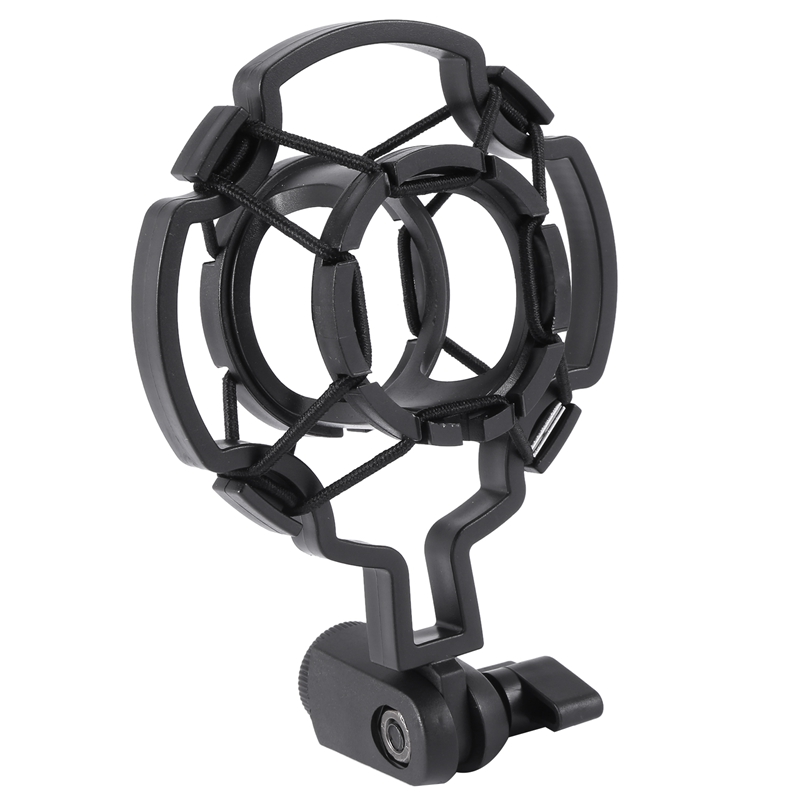 Universal Professional Condenser Microphone Mic Shock Mount Holder Studio Recording Bracket For Large Diaphram Mic Clip